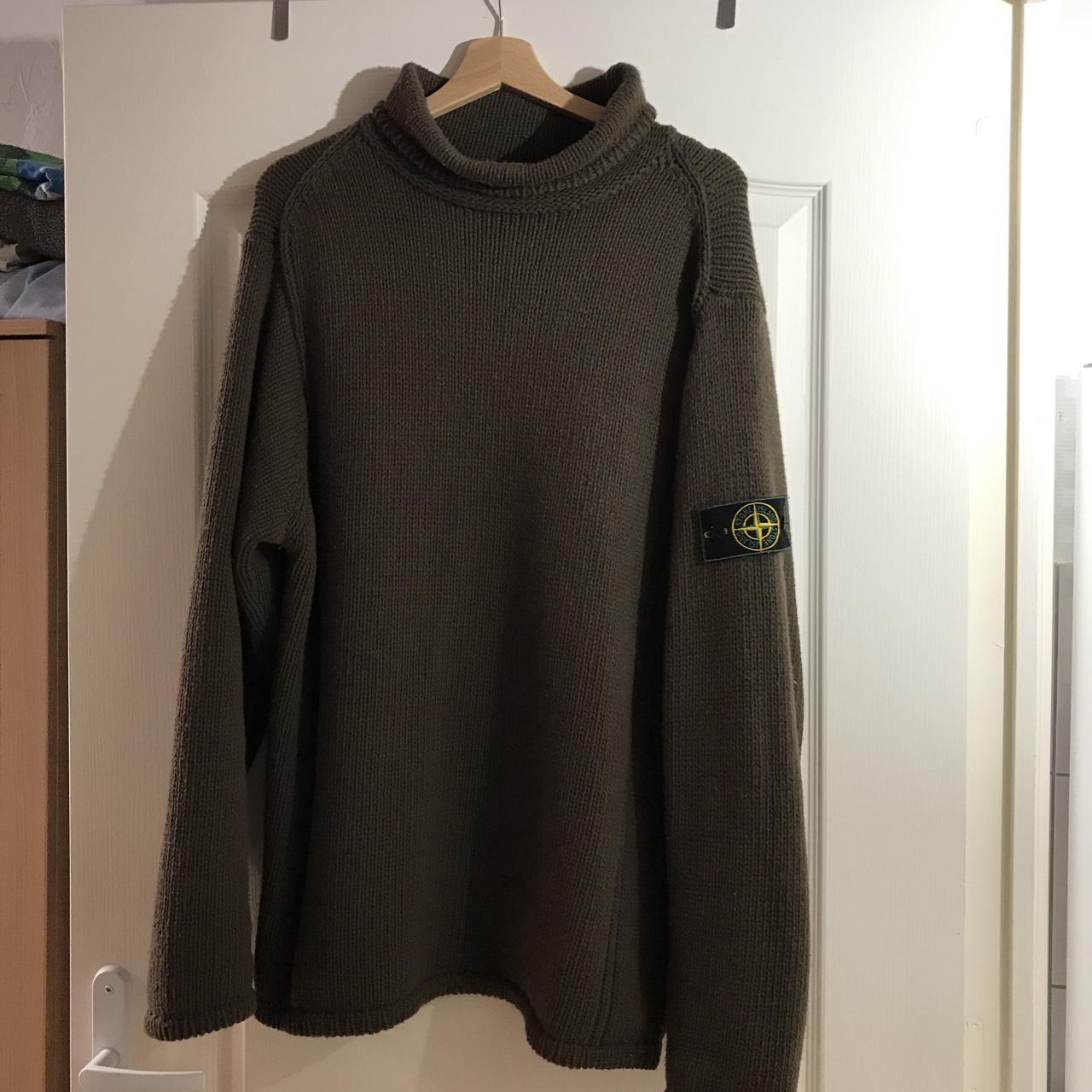 Stone Island old Knitwear Autumn/Winter 2000 (Old... - Depop