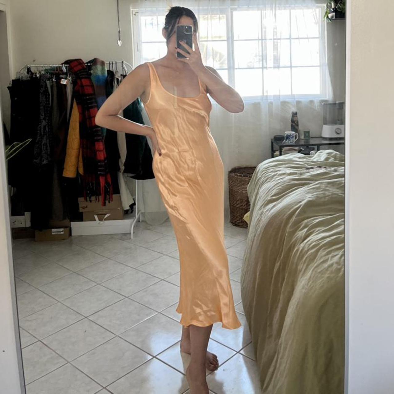 Weekday Women's Orange Dress (2)