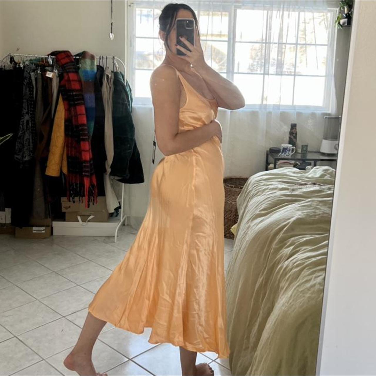 Weekday Women's Orange Dress (3)