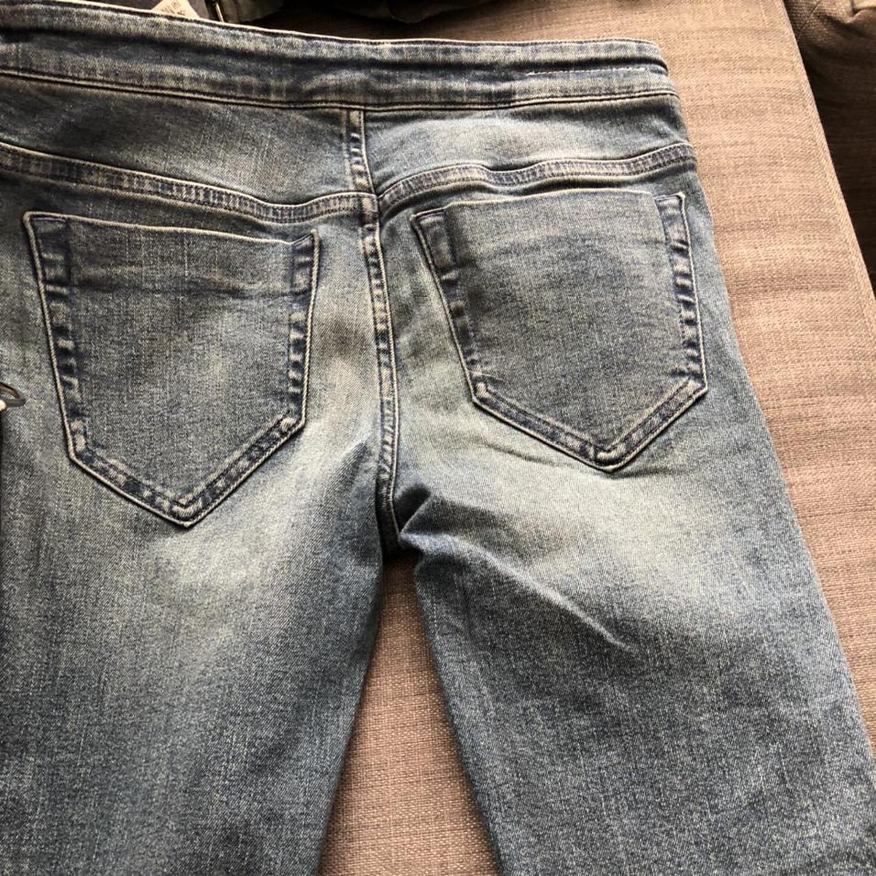 Blue faded jean in size 6/30 for women.Still in... - Depop