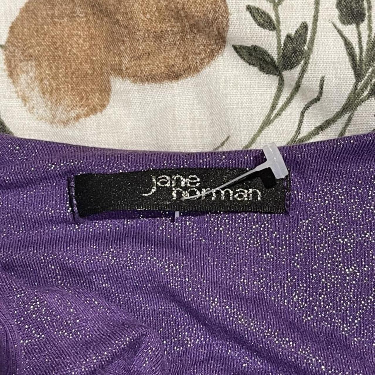 Jane Norman Women's Purple Vest | Depop