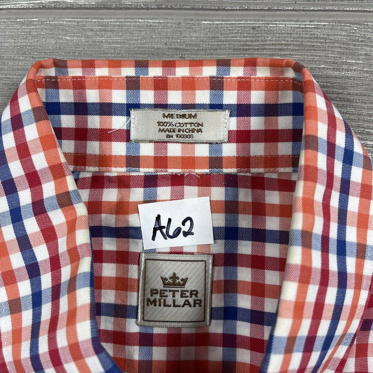 Peter Millar Shirt Men's Medium Short Sleeve Button... - Depop