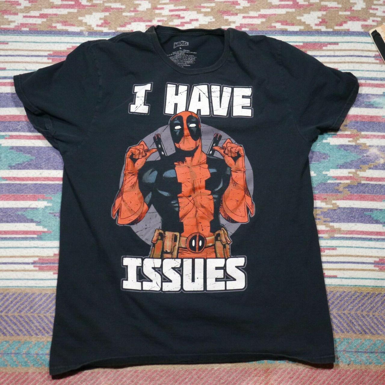 deadpool i have issues t shirt