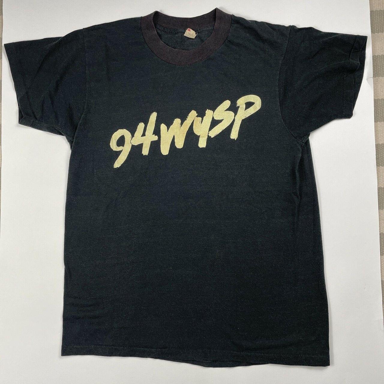 Vintage 94 Wysp HOWARD STERN TEE shirt Philly 80s... - Depop
