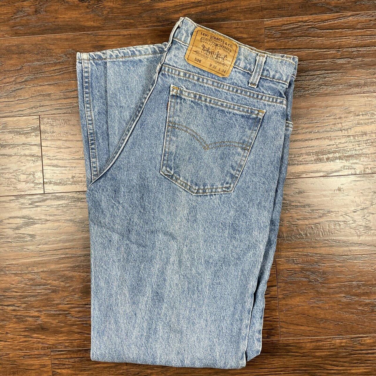 levis 506 orange tab