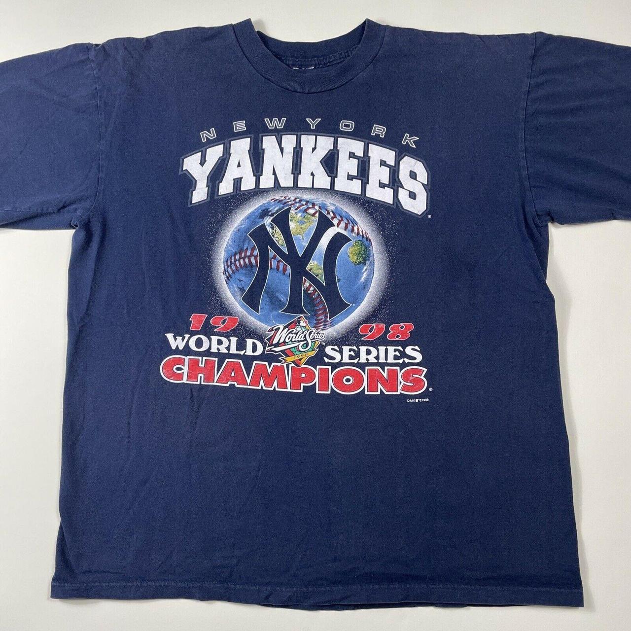 Vintage 1998 New York Yankees World Series Champions T-shirt