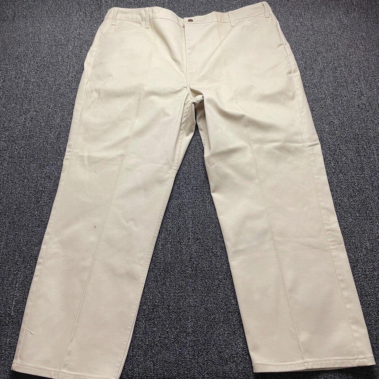 Vintage Big Mac Jeans Men's Size 44 x 29 Beige... - Depop