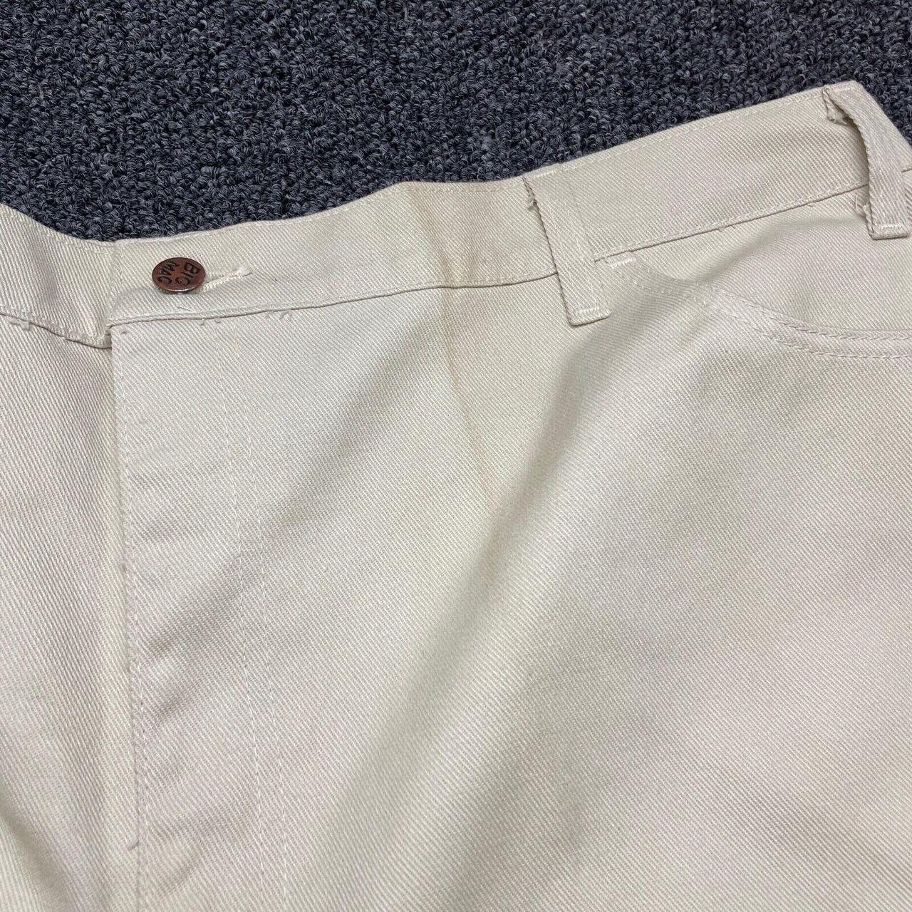 Vintage Big Mac Jeans Men's Size 44 x 29 Beige... - Depop