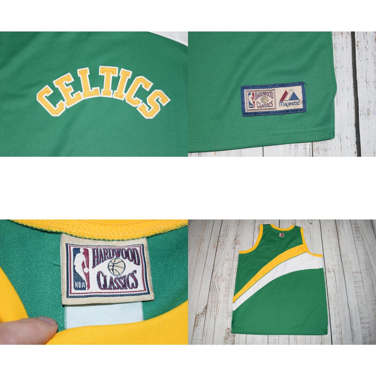 Vintage hardwood classics Boston Celtics jersey - Depop