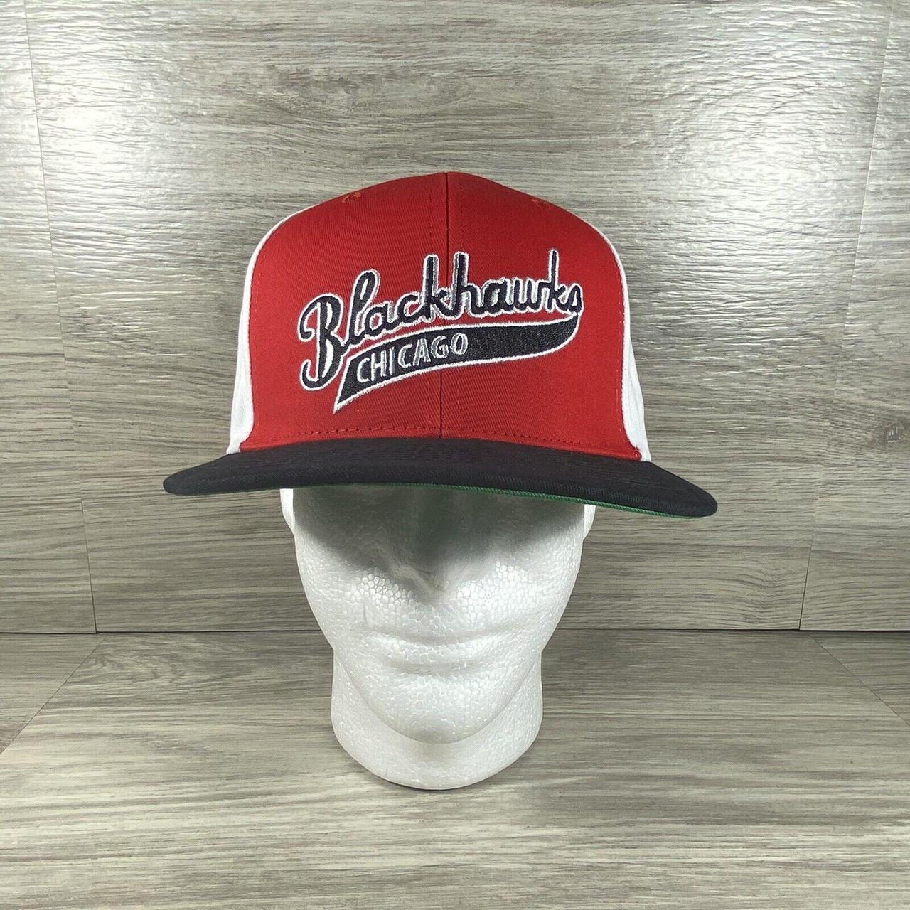 Chicago Blackhawks Snapback Hat Kick 10 Retro Series... Depop