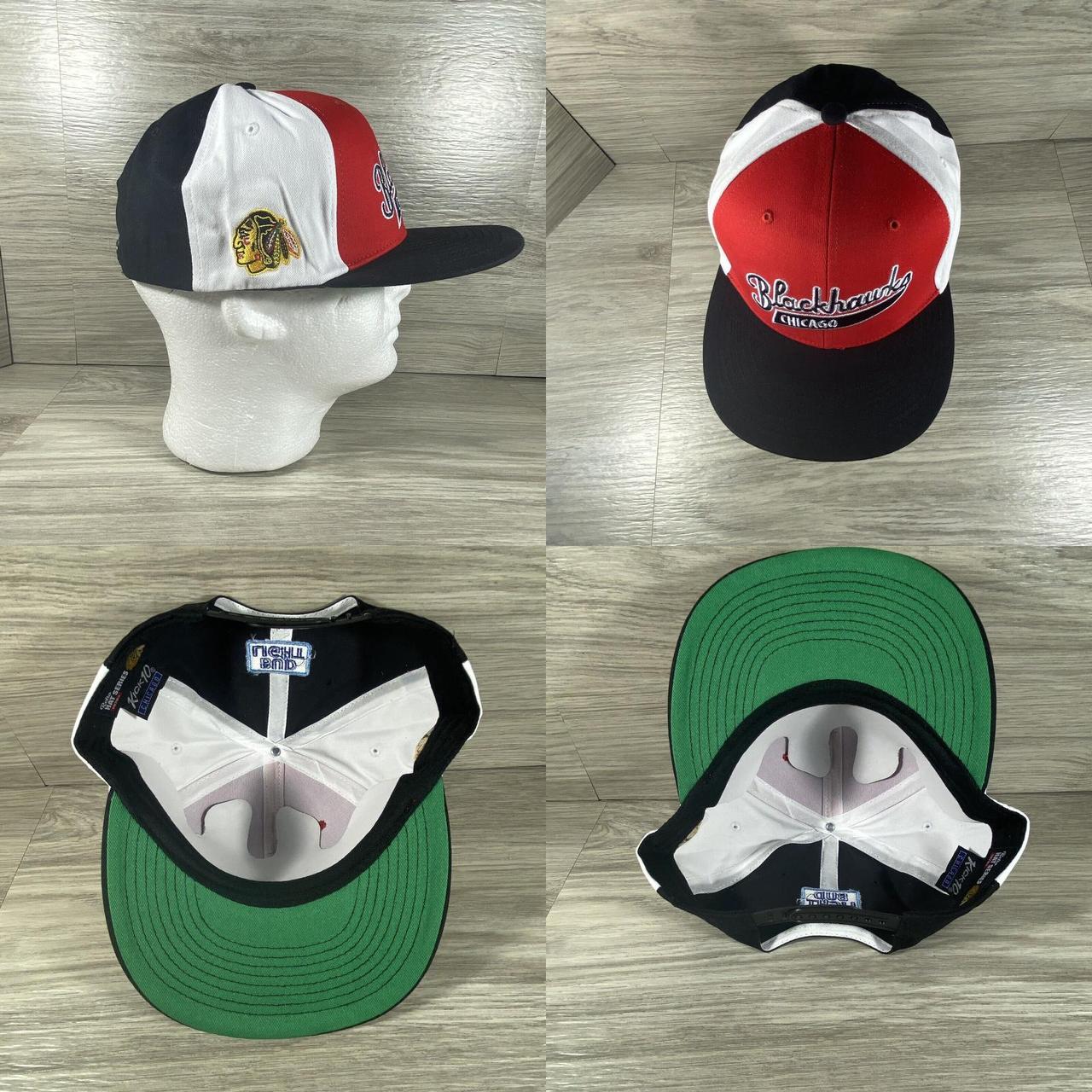 Chicago Blackhawks Snapback Hat Kick 10 Retro Series... Depop