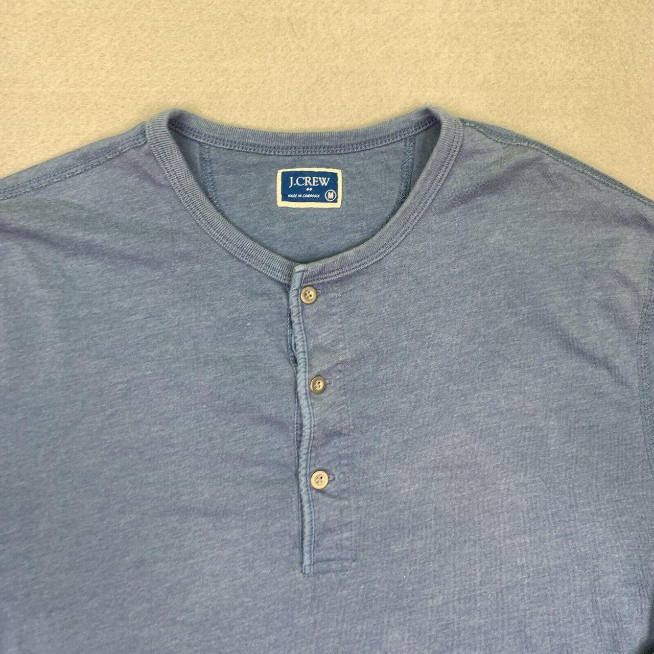 j.crew men's short sleeve henley