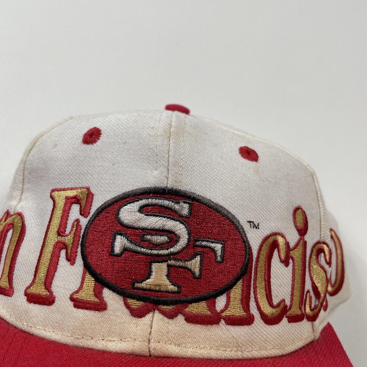 VINTAGE SAN FRANCISCO 49ERS SUPER BOWL FLAT CAP - Depop