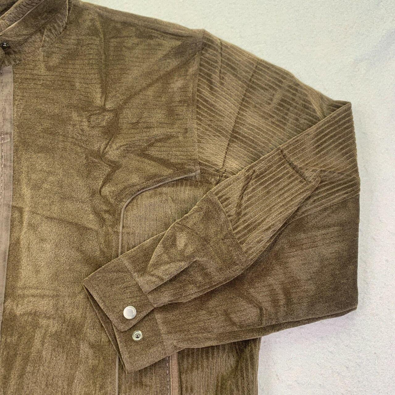 Vintage Autobahn Jacket Mens XL Brown Full Zip Coat... - Depop