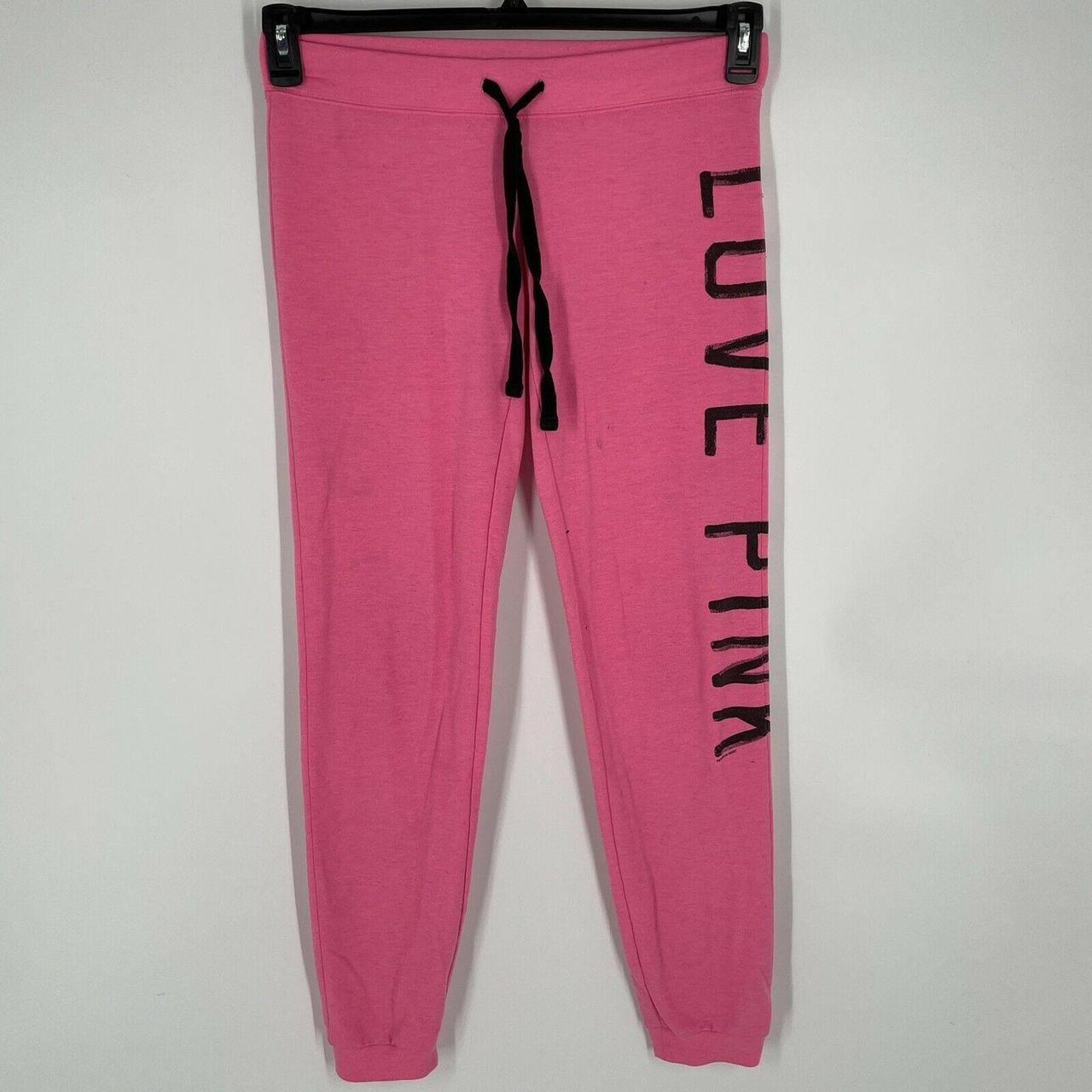 victoria secret pink tracksuit bottoms