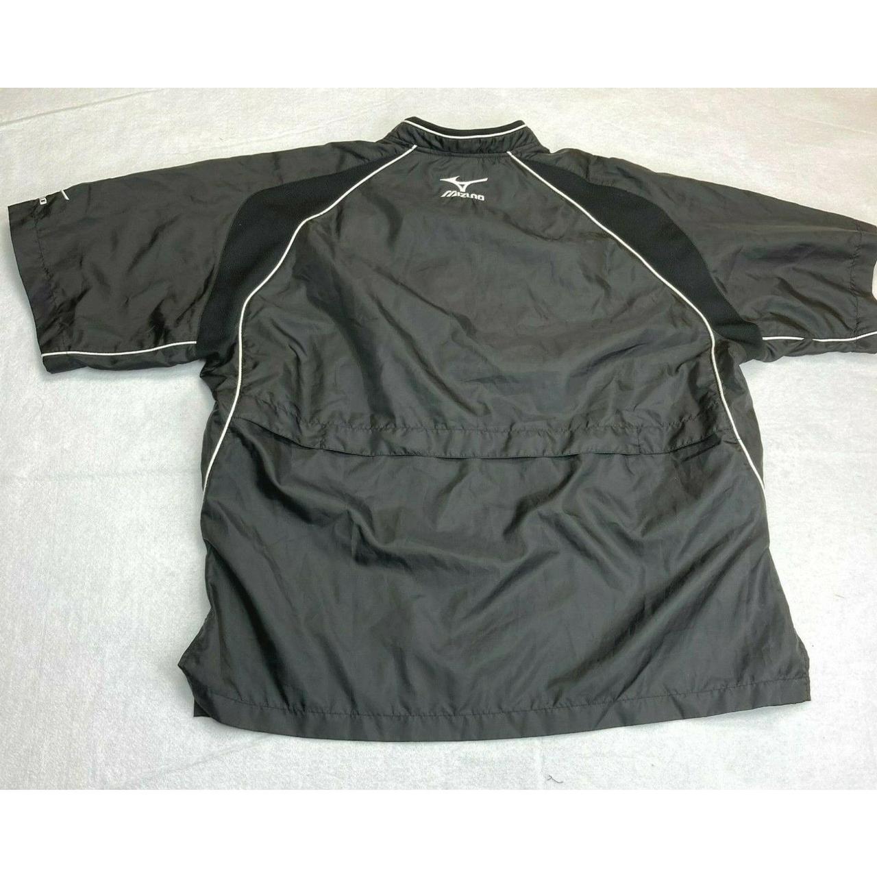 mizuno short sleeve windbreaker