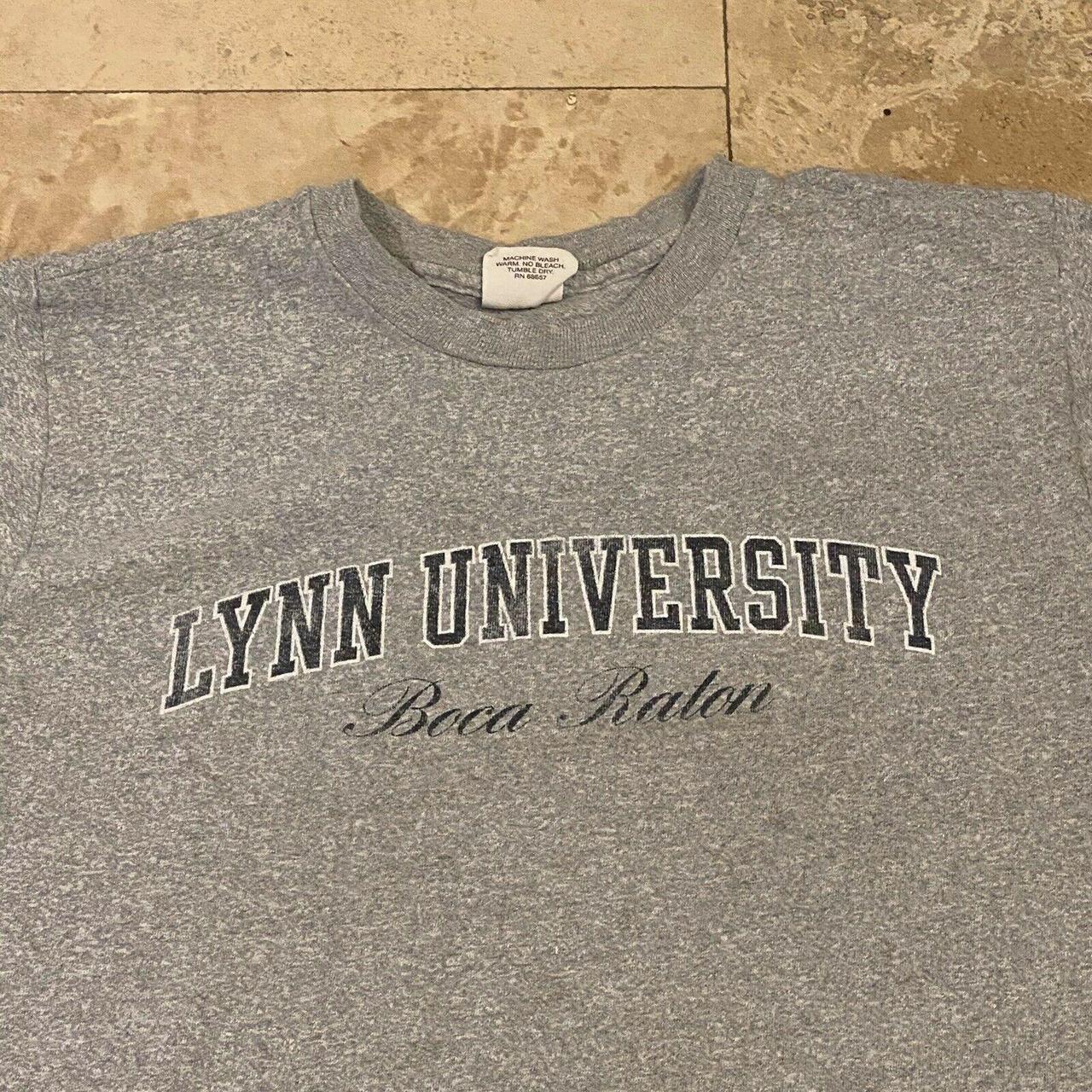 Vintage Lynn University College Florida T-Shirt 90s... - Depop