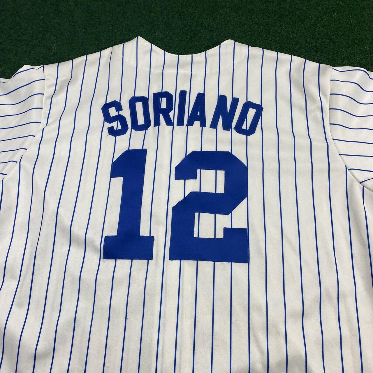 Vtg Chicago Cubs Alfonso SORIANO Majestic Sz 2XL MLB - Depop