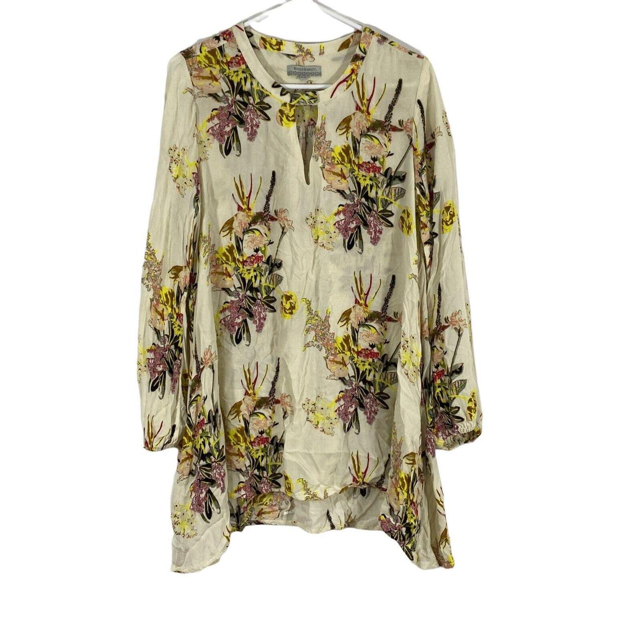 Product Image 1 - World Market Womens White Floral