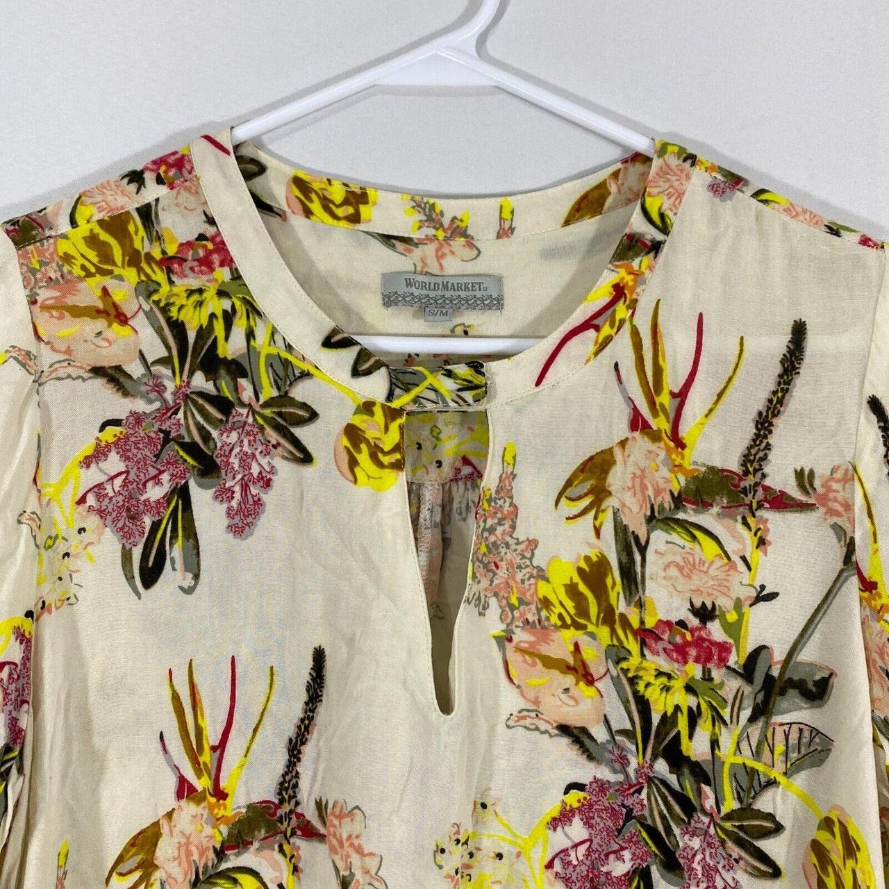 Product Image 3 - World Market Womens White Floral