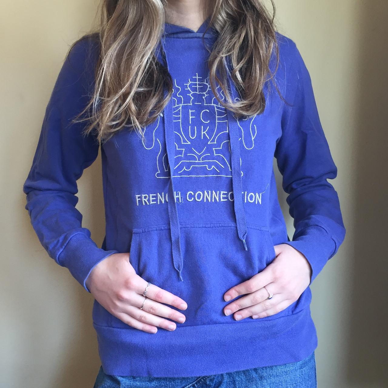 French connection outlet hoodie women's