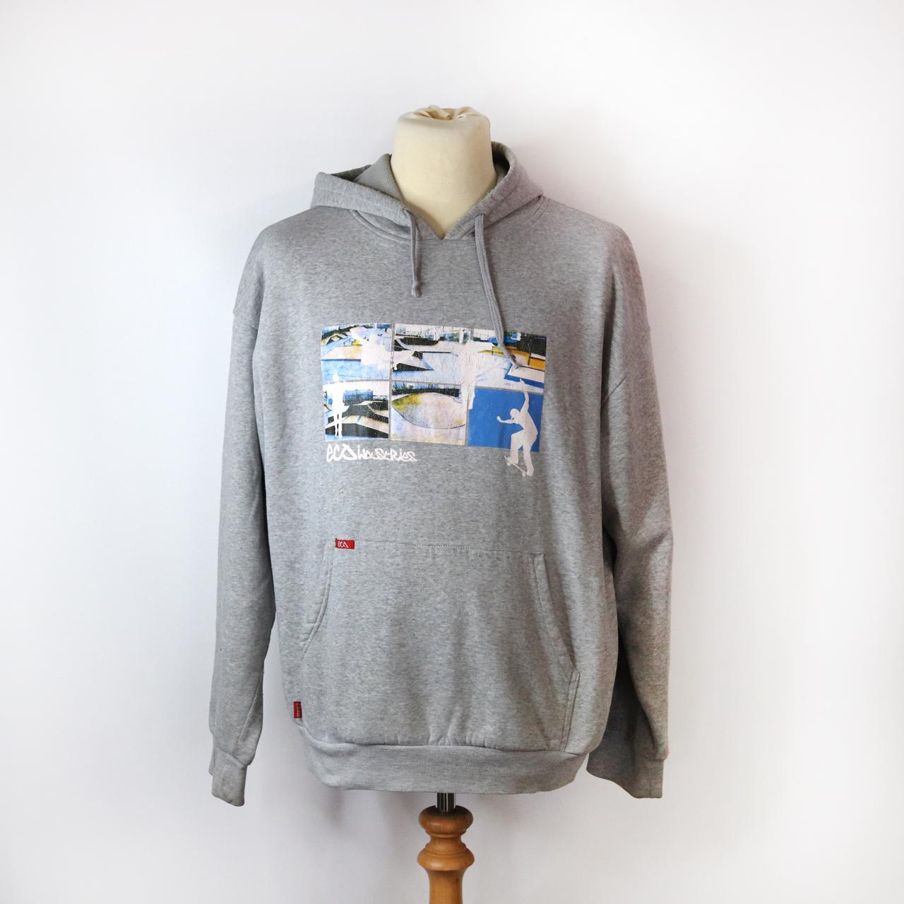 Eco Industries Vintage Skateboarding Hoodie in... Depop