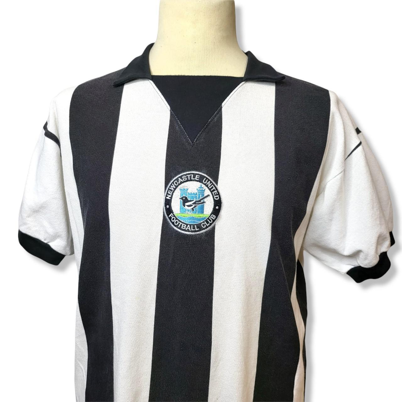 Newcastle United Vintage Retro Football Shirt Pit... - Depop