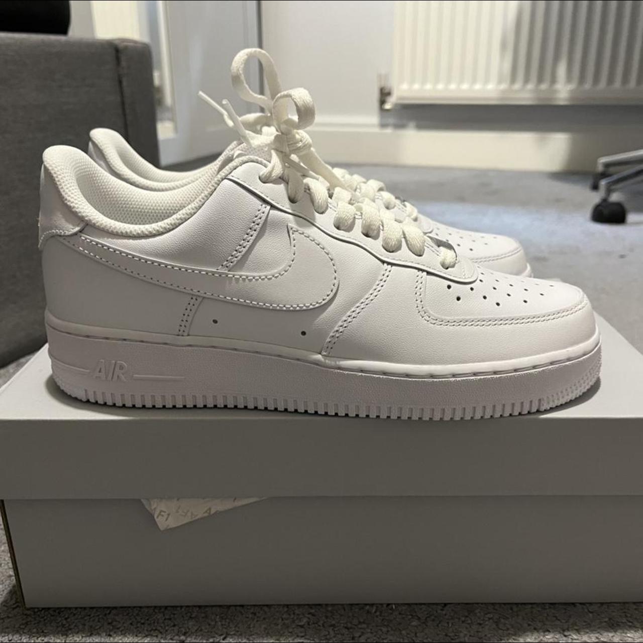 Brand new Nike white Air Force 1 in mens UK7 - Depop