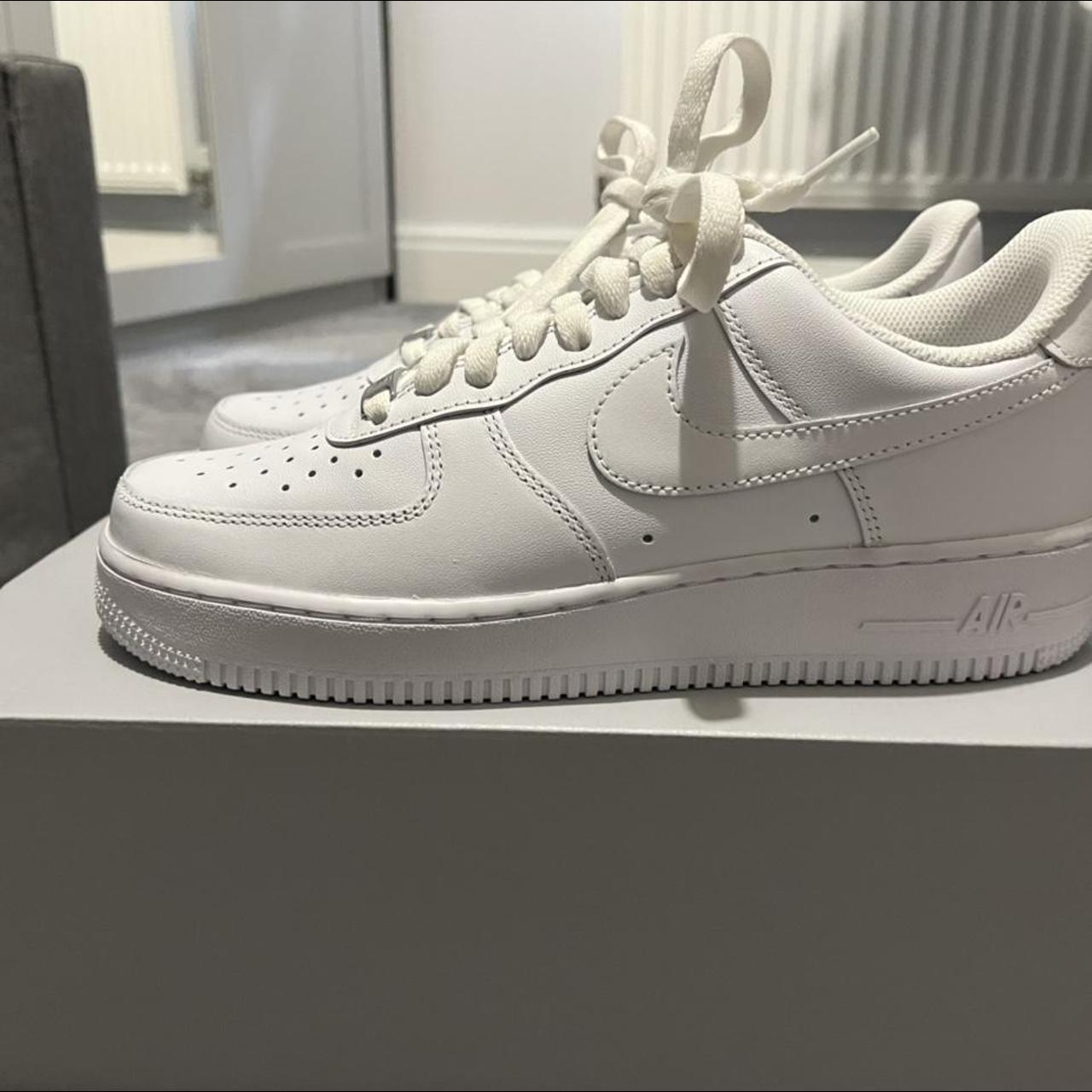 Brand new Nike white Air Force 1 in mens UK7 - Depop