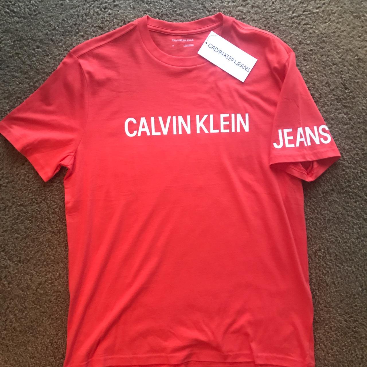 Deadstock Men’s Lrg Calvin Klein T with tag price is... - Depop