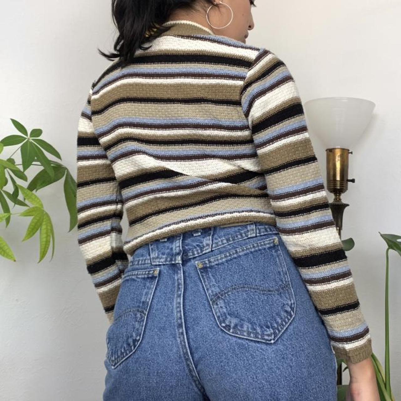 Product Image 3 - Vintage 90’s knit striped sweater