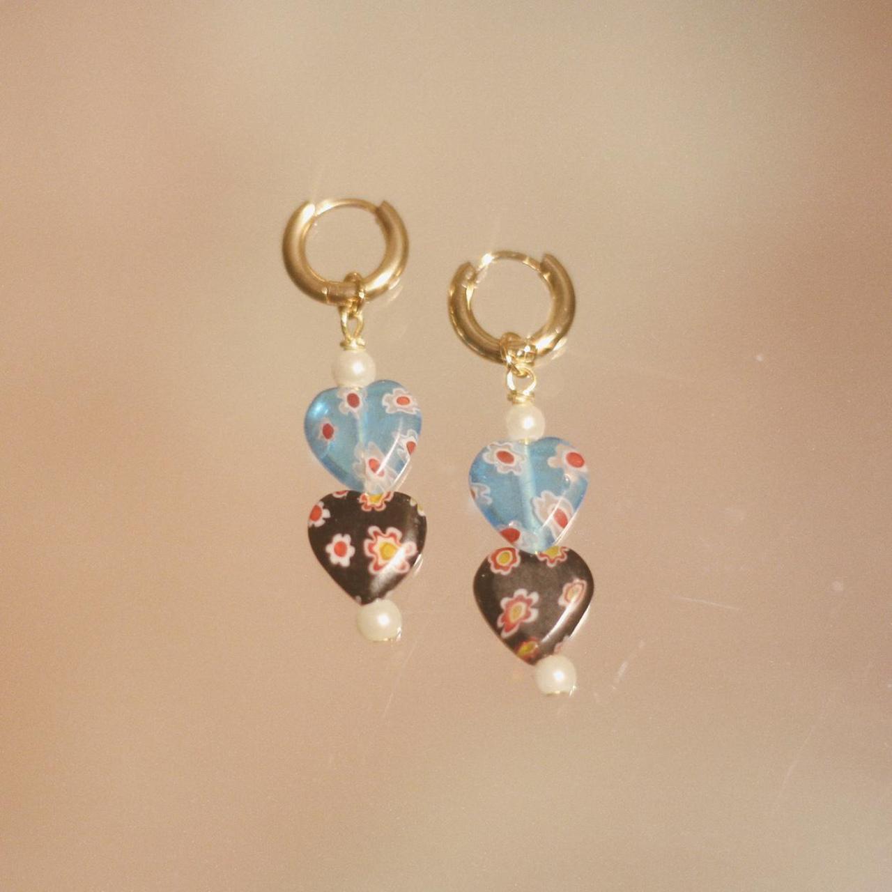 Women's Blue and Black Jewellery