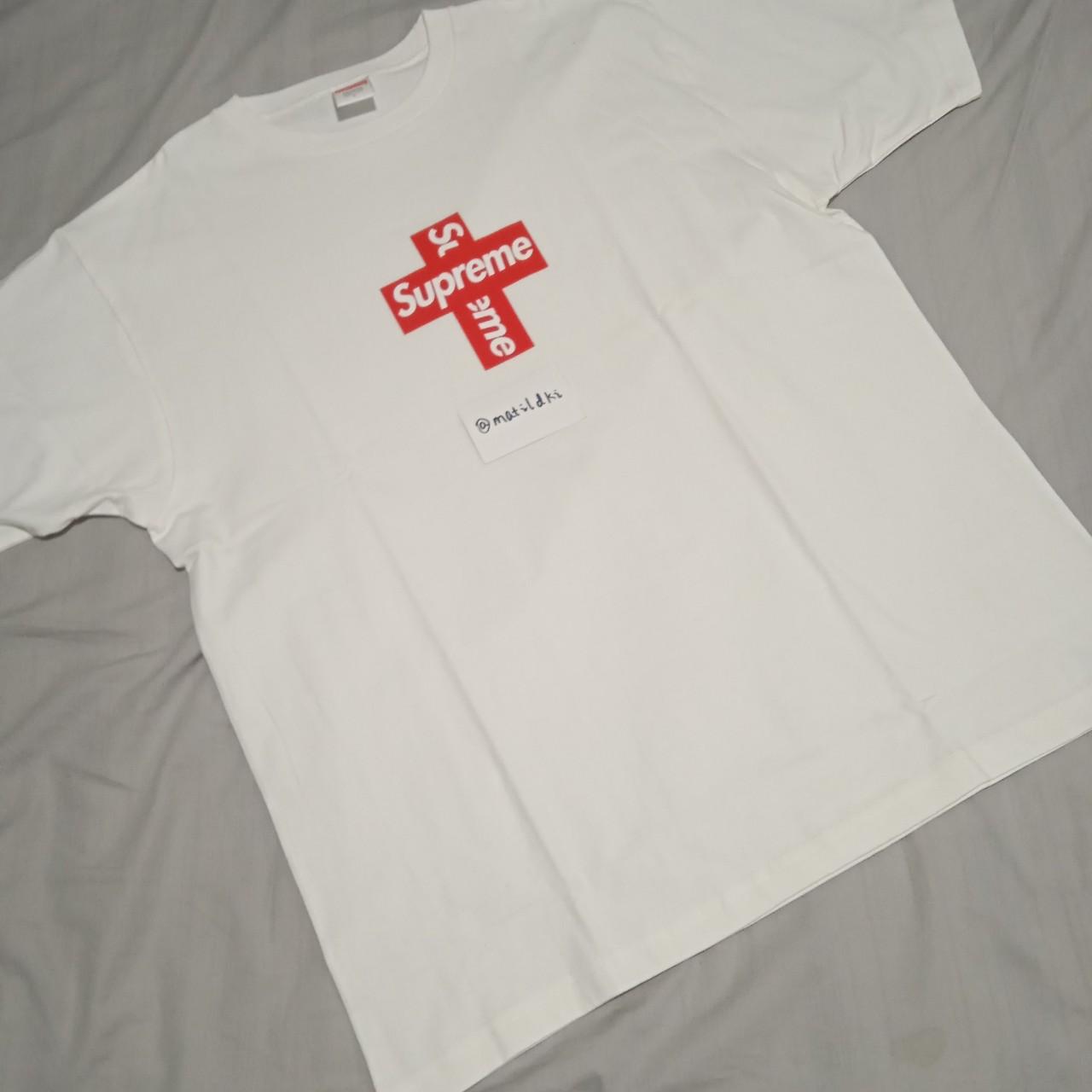 Supreme Cross Box Logo Tee Lサイズ（Supreme Cross Box Logo Tee L  