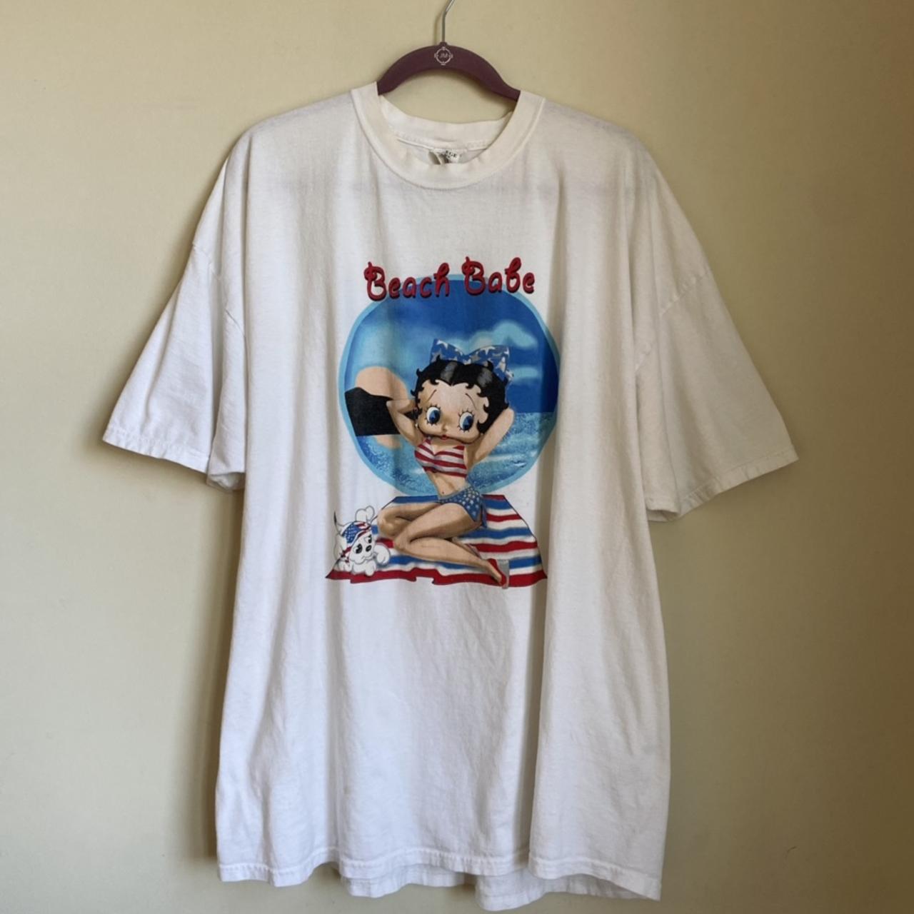 Vintage 90s Betty Boop Tee Sizefits Depop 