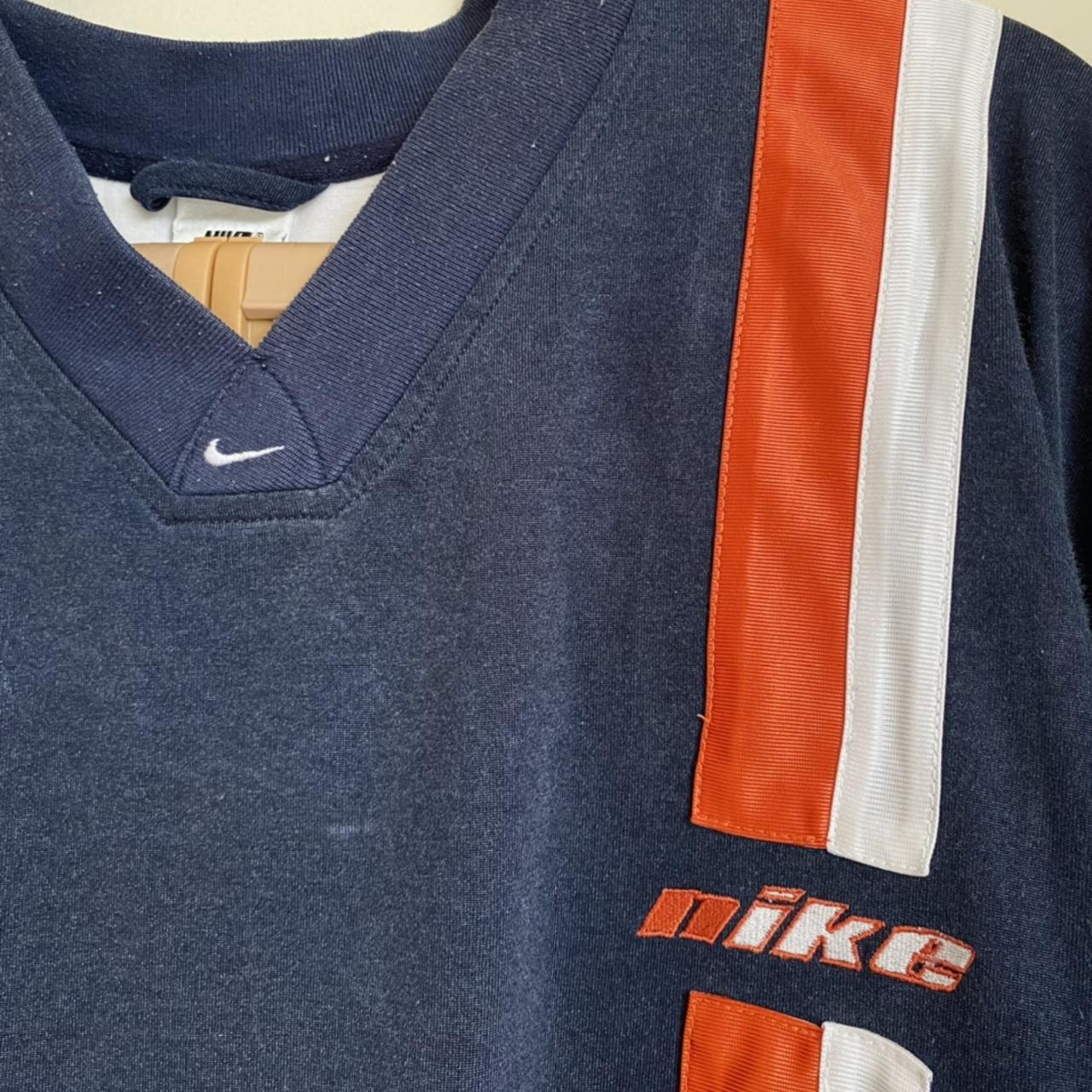 90's Vintage Braves Nike Center Swoosh Shirt Tagged - Depop