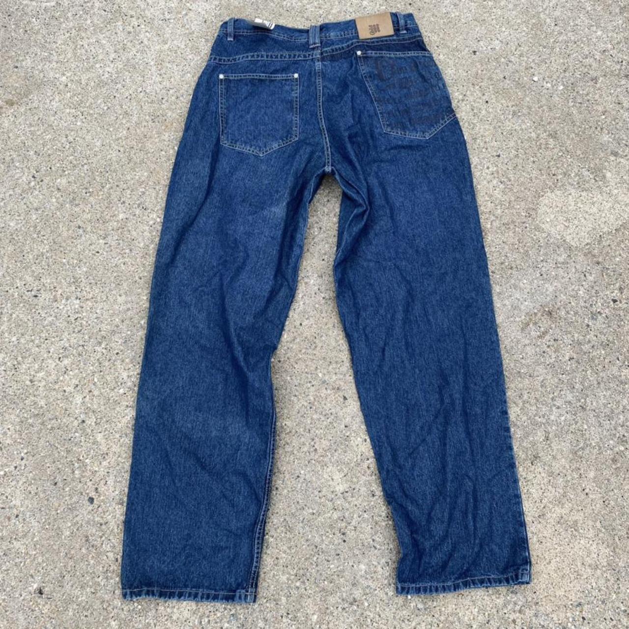 Vintage Makaveli Tupac Baggy Jeans Y2K... - Depop