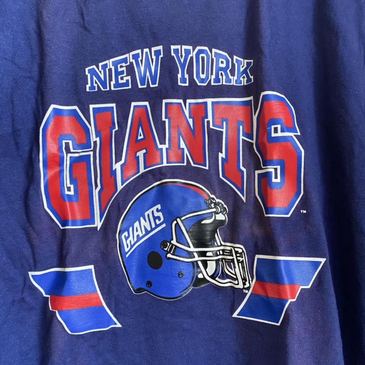 Vintage 90s New York Giants retro graphic NFL - Depop