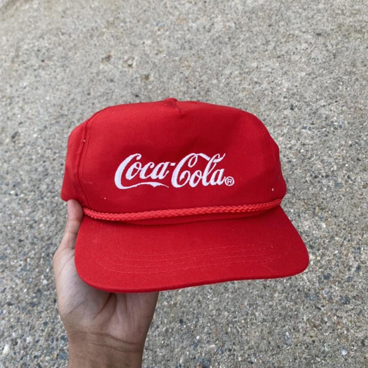 Coca-Cola Men's Red Hat | Depop