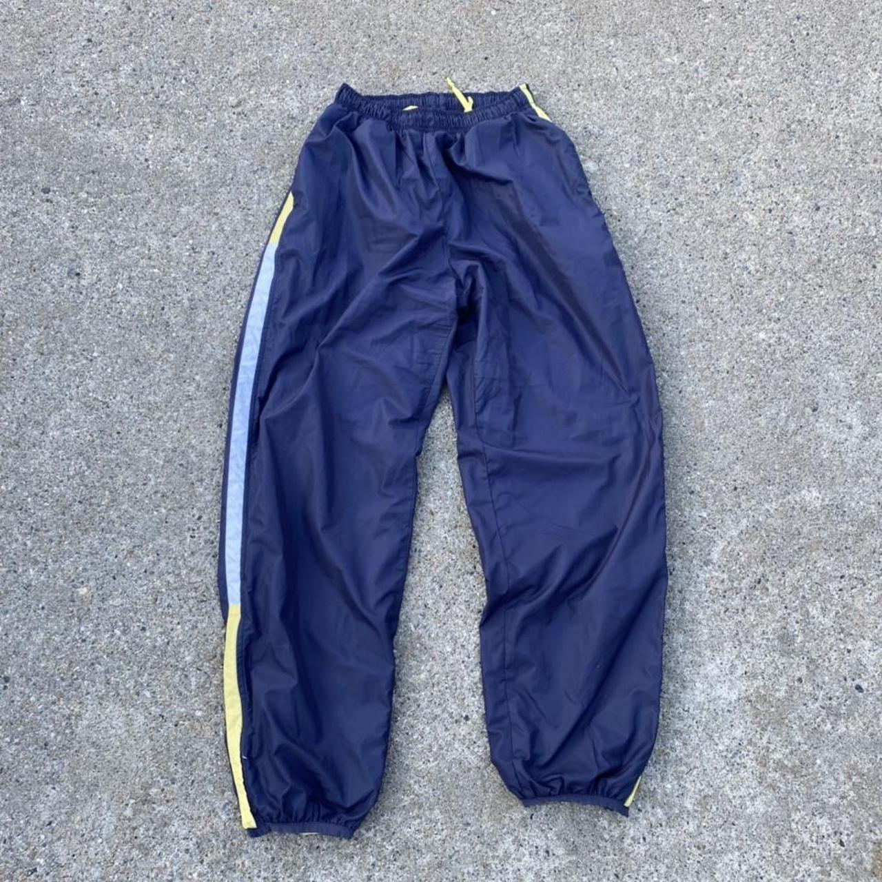 Vintage 90s Nike track pants Size medium... Depop