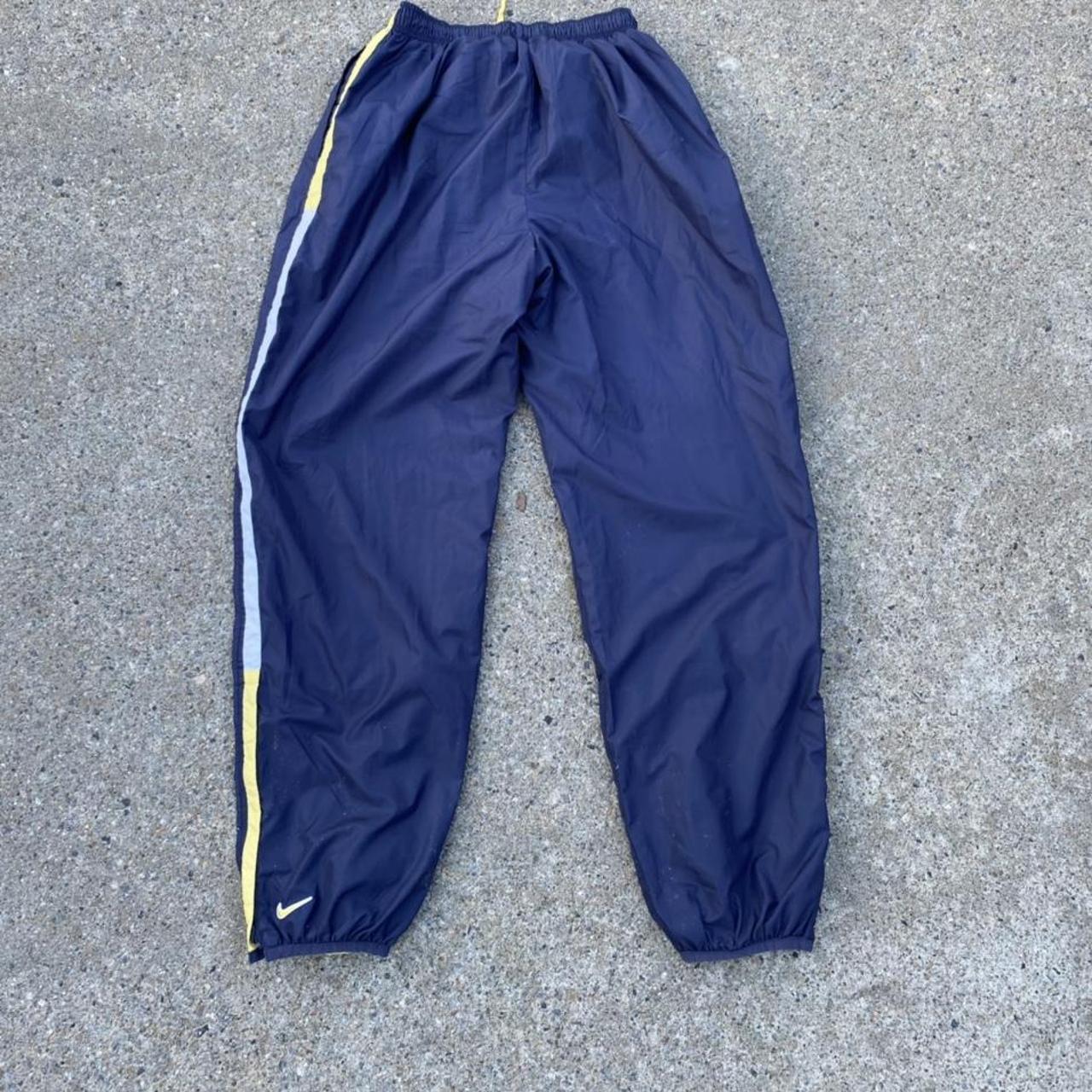 Vintage 90s Nike track pants Size medium... Depop