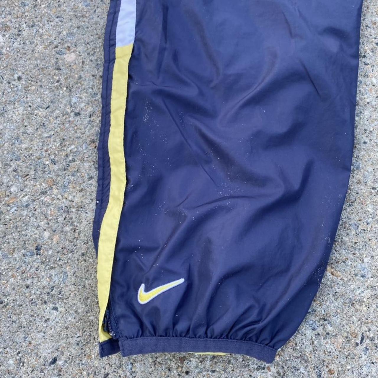 Vintage 90s Nike track pants Size medium... Depop