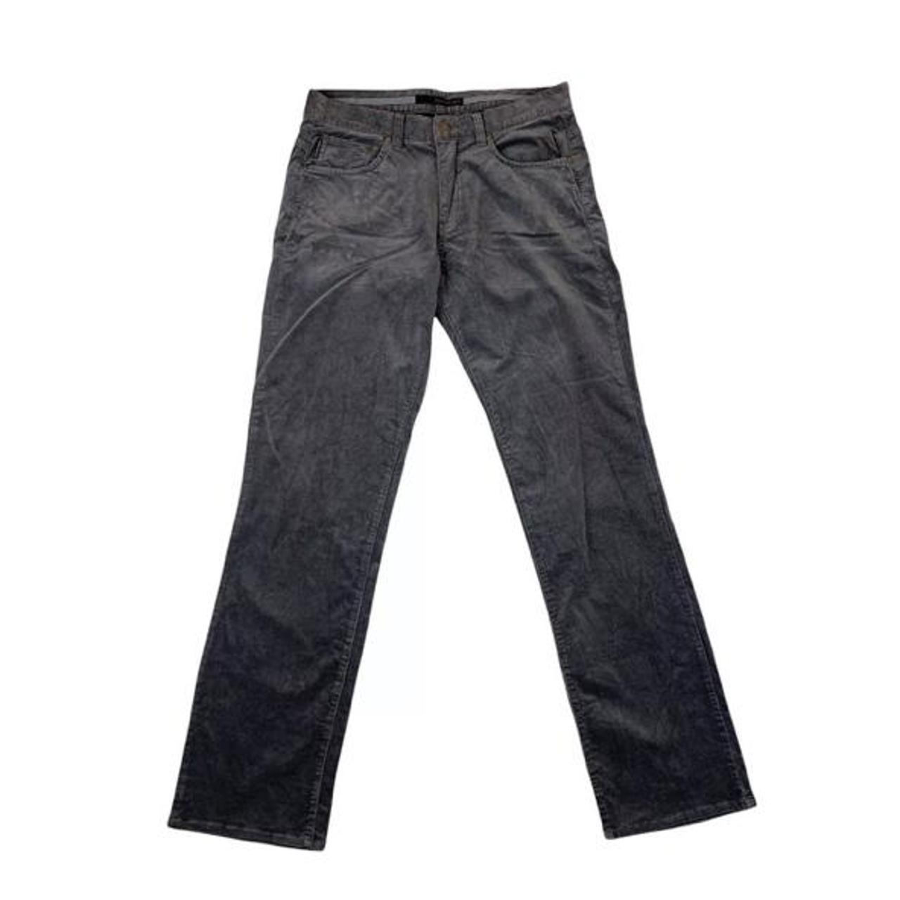 Calvin Klein Mens Grey Corduroy Jeans Slim Size... - Depop