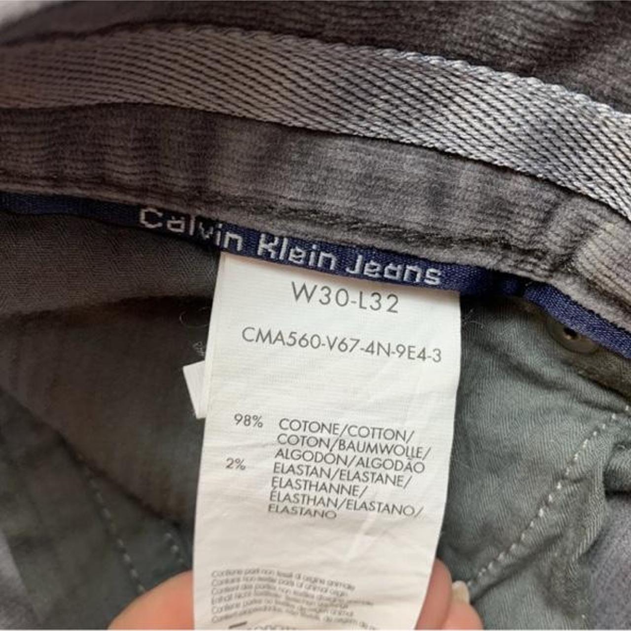 calvin klein corduroy jeans