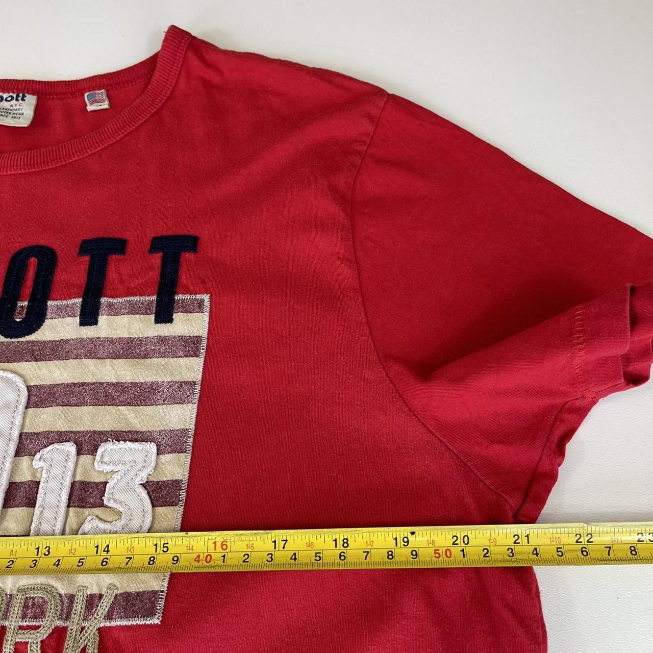 Schott NYC 1913 T Shirt Short Sleeve Mens Size XL... - Depop