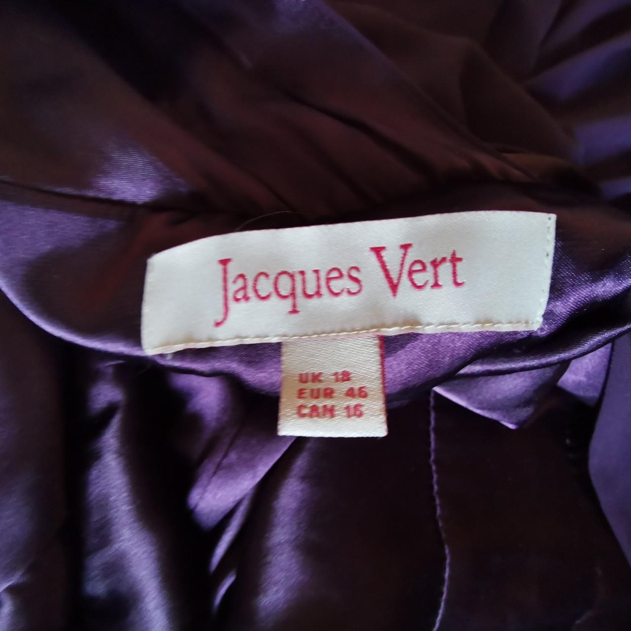 Jacques Vert Women's Purple Dress | Depop