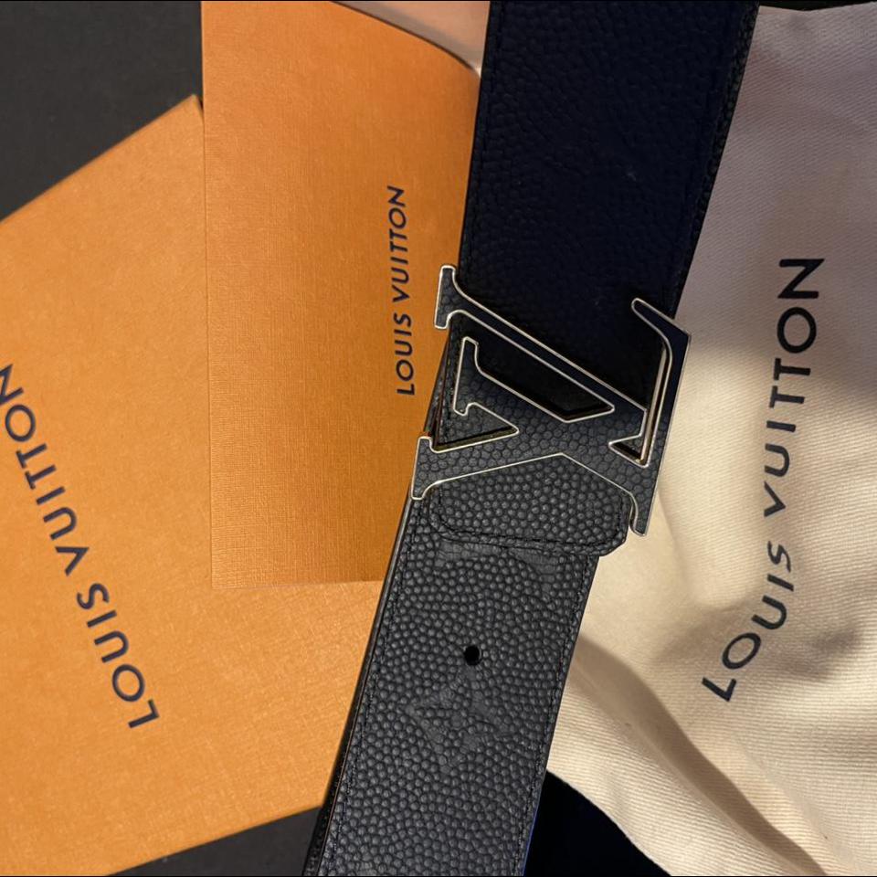 Men Louis Vuitton hologram belts size 100. Retail $450 - Depop