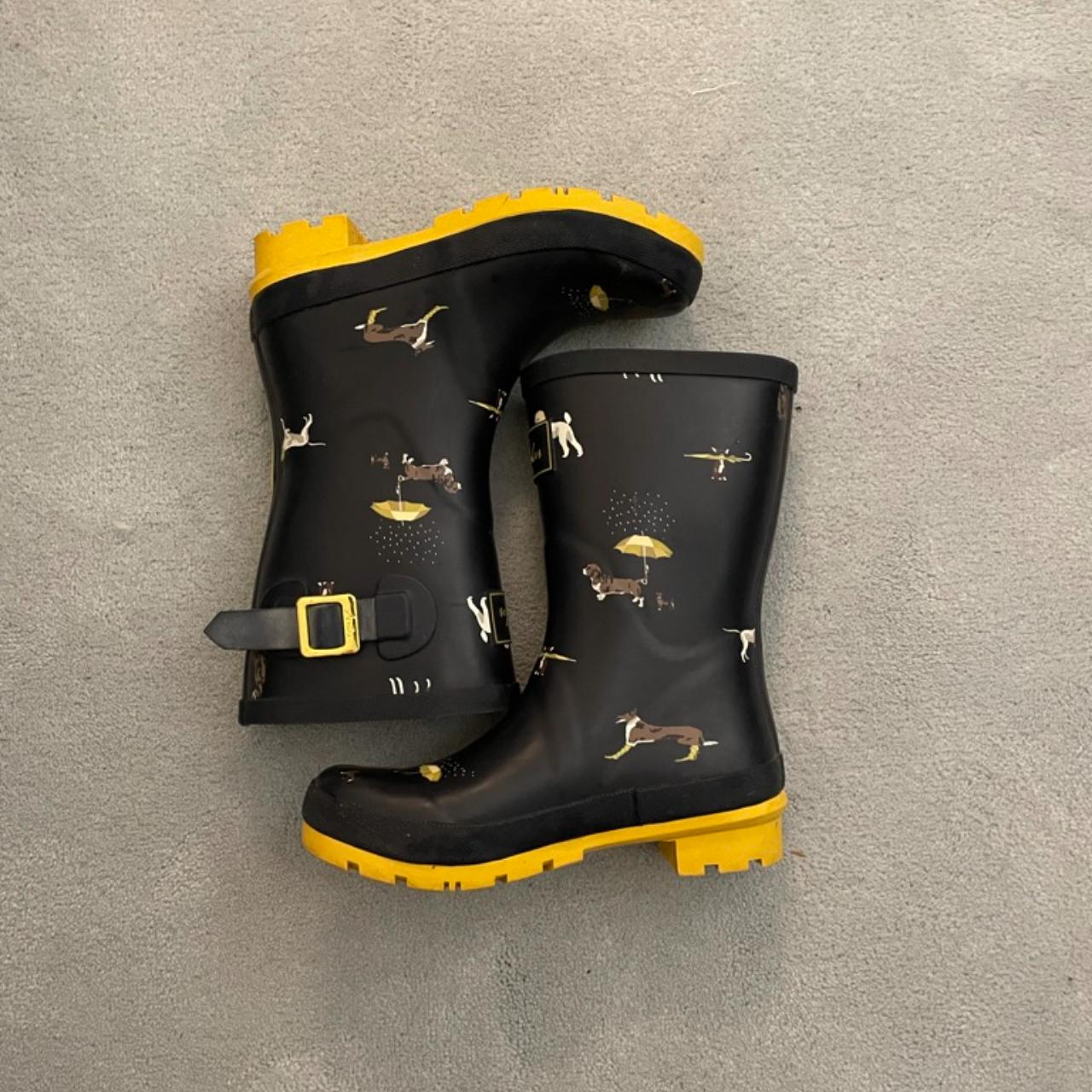 joules leopard boots