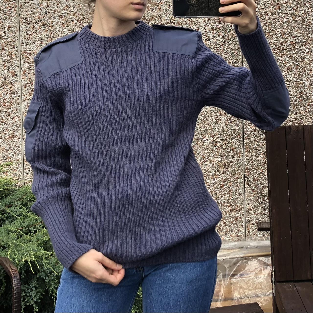 Men's Grey Jumper Depop