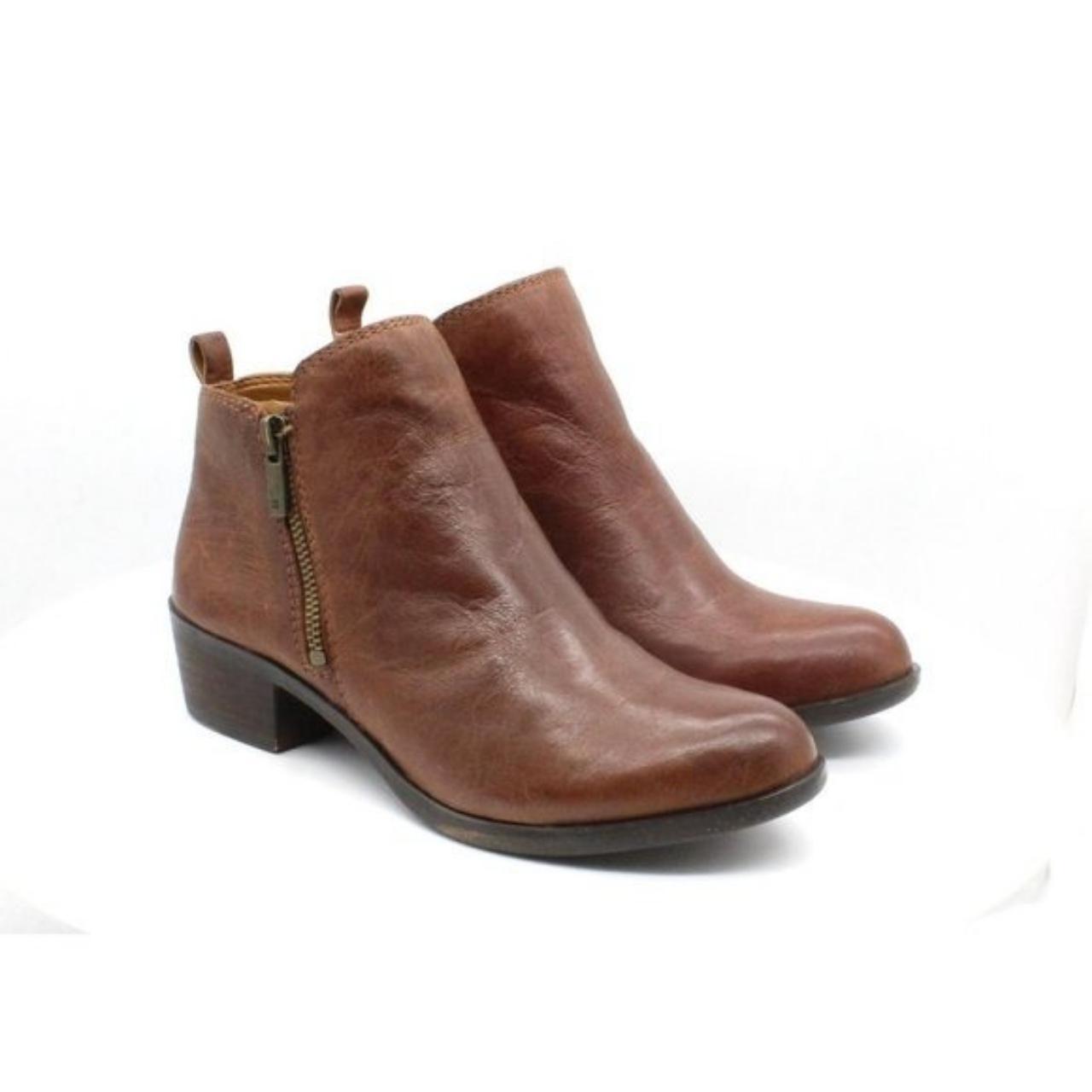 women's basel leather booties