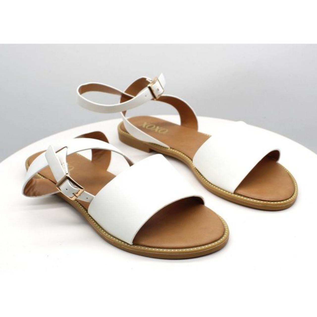 Women's White Sandals (4)
